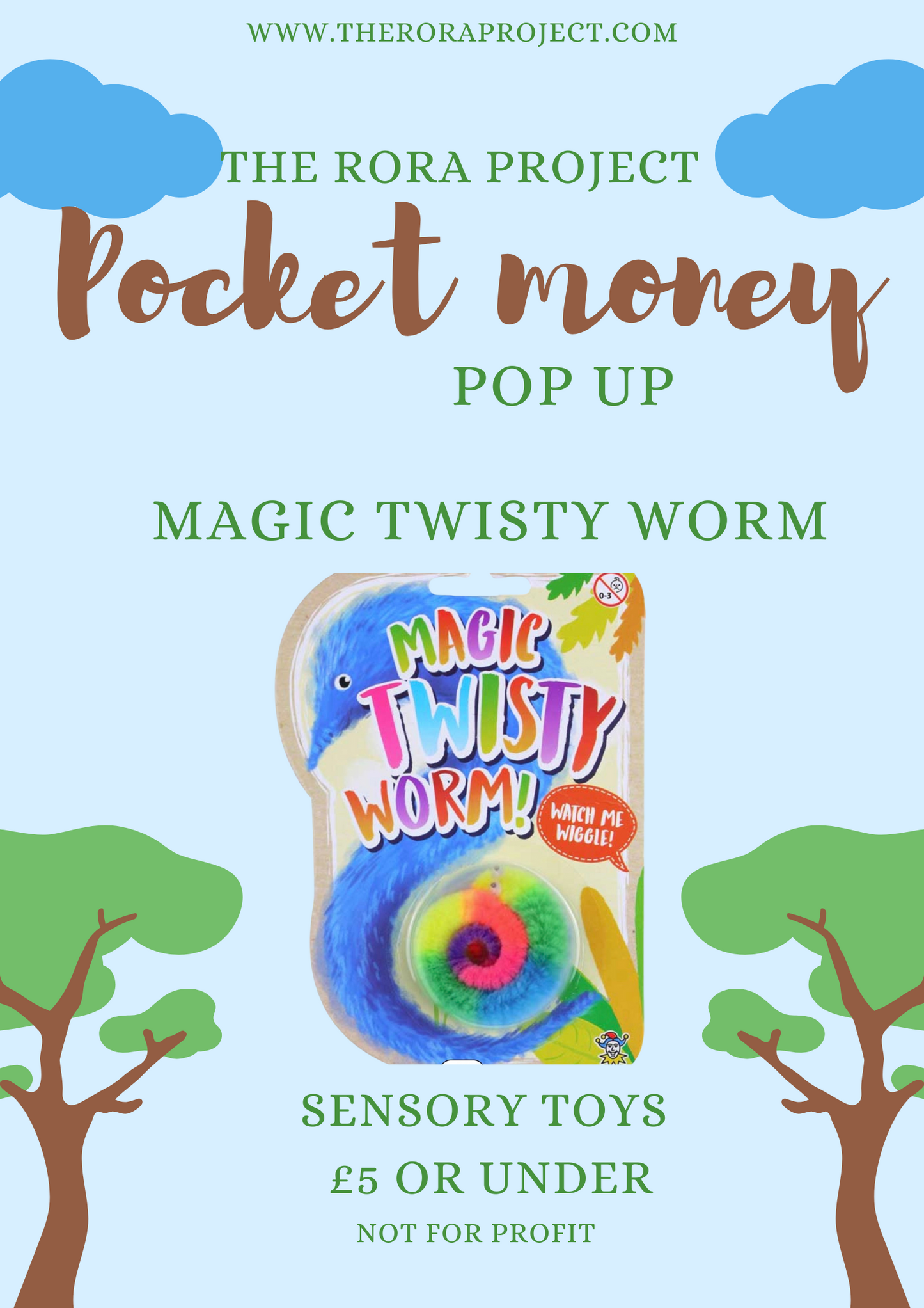 Magic twisty worm